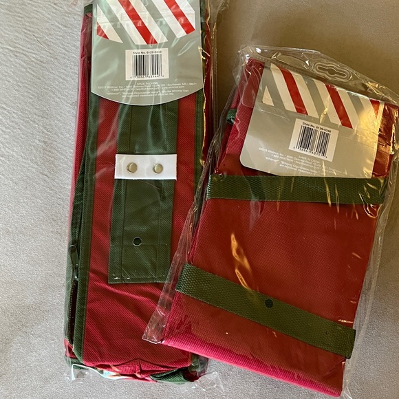 Two Whitmor Christmas Gift Wrap Organizers  5X14.5X43in & 8.74x49.25 in. - Picture 4 of 10